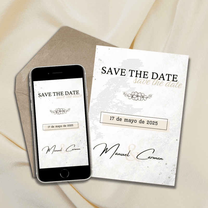 elegant Save The Date