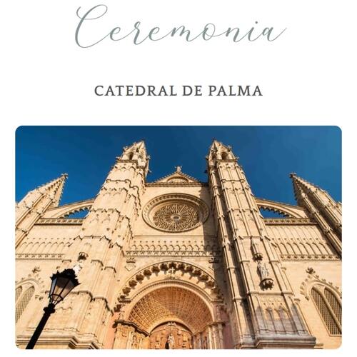invitacion de boda ceremonia