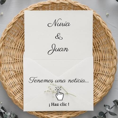 invitacion de boda clasica