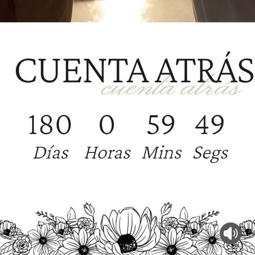 cuenta atrás save the date